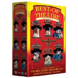 dvd coffret best of théâtre - pack