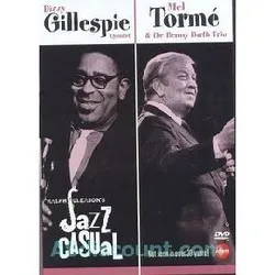 dvd dizzy gillespie quintet + mel torme & the benny barth trio 'ralph gleason's jazz casual'