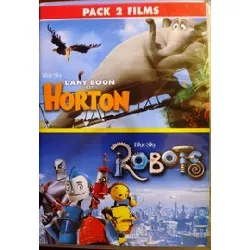 dvd horton + robots - pack