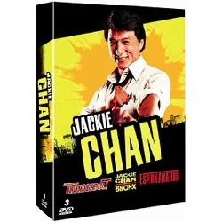 dvd jackie chan - coffret - thunderbolt + jackie chan dans le bronx + espion amateur