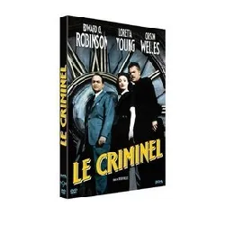 dvd le criminel dvd