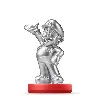 figurine amiibo super mario silver edition argent
