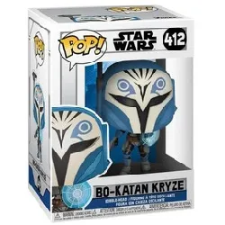 figurine funko! pop - star wars : the clone wars n°412 - bo-katan kryze (52026)