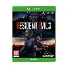 jeu xbox one resident evil 3 - edition lenticulaire