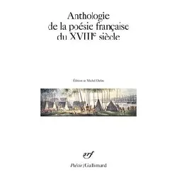 livre anthologie de la poésie française au xviiième siècle