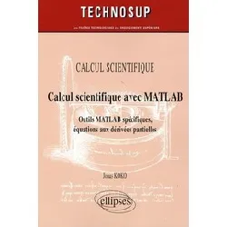 livre calcul scientifique avec matlab