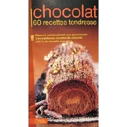 livre chocolat - 60 recettes tendresse