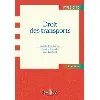 livre droit des transports