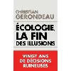 livre ecologie la fin