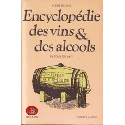 livre encyclopédie des vins et des alcools de tous les pays