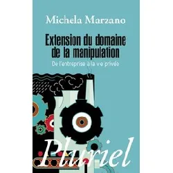 livre extension du domaine de la manipulation