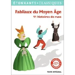 livre fabliaux du moyen age - 11 histoires de ruse