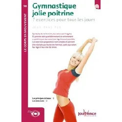 livre gymnastique jolie poitrine - 7 exercices pour tous les jours