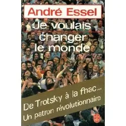 livre je voulais changer le monde