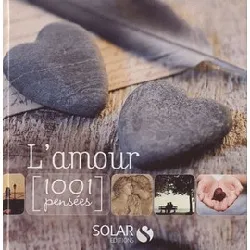 livre l'amour - 1001 pensées