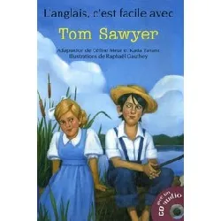 livre l'anglais, c'est facile avec tom sawyer (+1cd) (filmé)