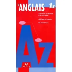 livre l'anglais de a à z