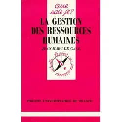 livre la gestion des ressources humaines