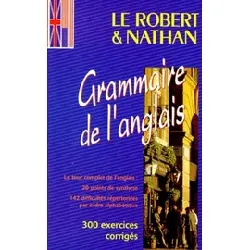 livre le robert et nathan, grammaire de l'anglais