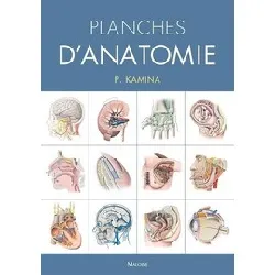 livre planches d'anatomie humaine. 31 planches. reliure a spirale