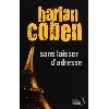 livre sans laisser d'adresse