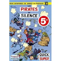 livre spirou et fantasio - les pirates du silence (les indispensables)