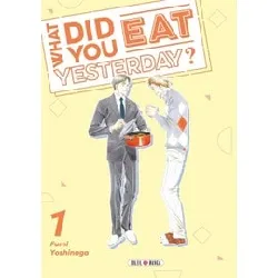 livre what did you eat yesterday? - tome 1