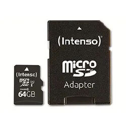 microsd 64 class 10 uhs-i + adaptateur