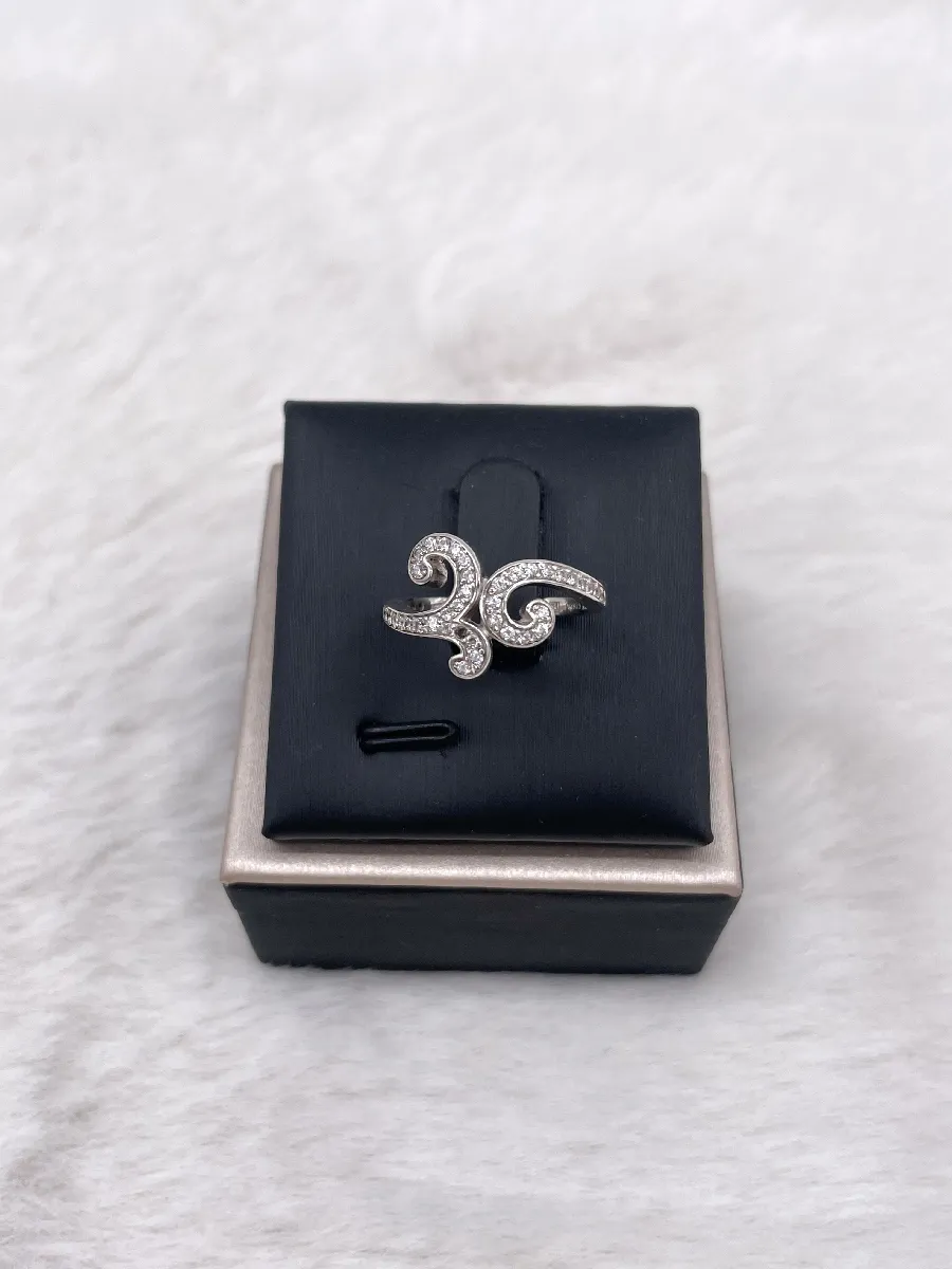 Bague Thomas Sabo Arabesque En Argent 925 – Poids 2,73g, Occasion, Modèle Orné Et élégant