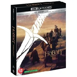 blu-ray coffret le hobbit la trilogie- 4k ultra hd