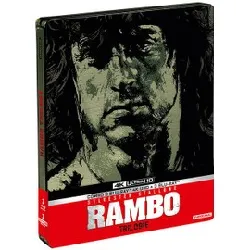 blu-ray coffret rambo la trilogie - steelbook edition limitée - 4k ultra hd