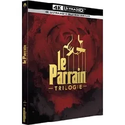 blu-ray le parrain - trilogie - 4k ultra hd + blu-ray bonus