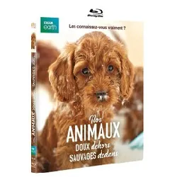 blu-ray nos animaux : doux dehors, sauvages dedans