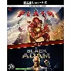 blu-ray pack  black adam + the flash - 4k ultra hd