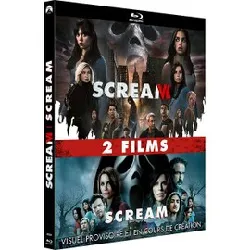 blu-ray scream - collection 2 films : scream (2022) + scream vi