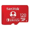 carte micro sd sandisk nintendo switch microsdxc 128gb