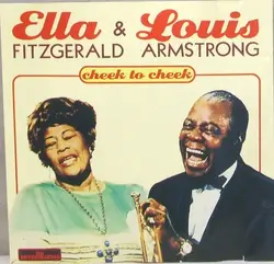 cd ella fitzgerald & louis armstrong - cheek to cheek (1990)