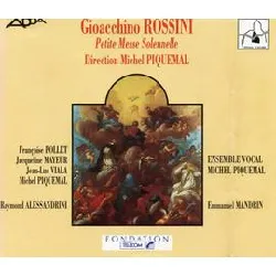 cd gioacchino rossini - petite messe solennelle (1992)