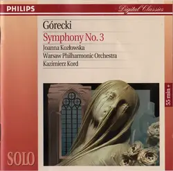 cd górecki, joanna koz?owska, warsaw philharmonic orchestra, kazimierz kord - symphony no. 3 (1994)