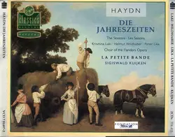 cd haydn / krisztina laki, helmut wildhaber, peter lika, choir of the flanders opera, la petite bande, sigiswald kuijken - die jah