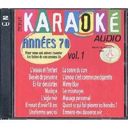 cd karaoke audio : années 70 vol.1