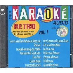 cd karaoke audio : retro vol. 1