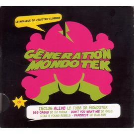 Cd Mondotek - Génération Mondotek (2008)