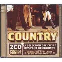 cd various - country - la sélection officielle des fans de country (2007)