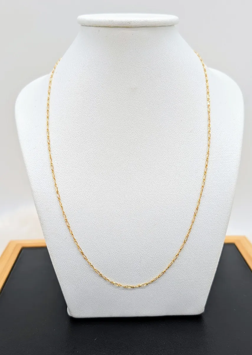 Chaîne Or maille cheval Or 750 Millième (18 CT) 1,68g DEALiCASH