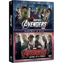 dvd avengers - avengers : l'ère d'ultron coffret 2 dvd