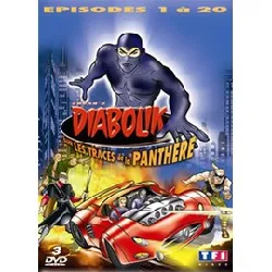 dvd diabolik - episodes 1 à 20 - sur les traces de la panthère