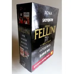dvd federico fellini - coffret 4 films : roma, satyricon, intervista, la dolce vita