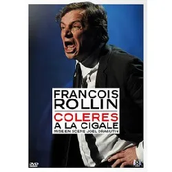 dvd françois rollin - colères - à la cigale