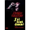 dvd johnny hallyday dans j'ai tout donné